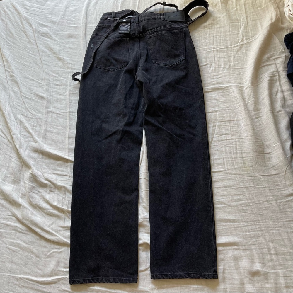 Ottolinger Black Wrap Jeans - Picture 3 of 4